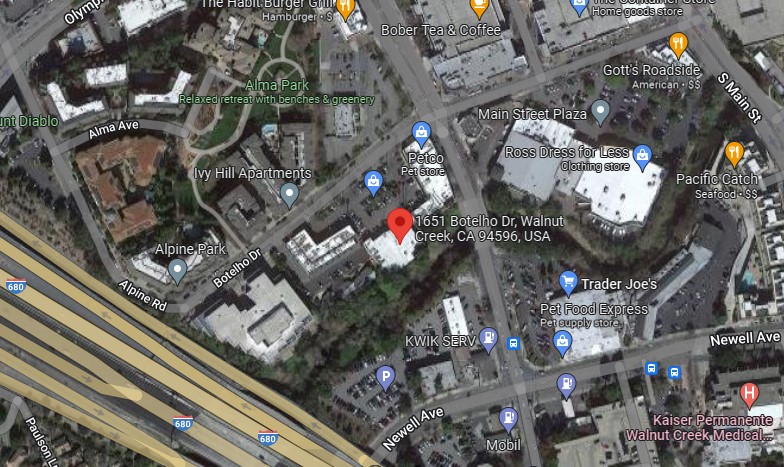 1651-1661 Botelho Dr,Walnut Creek,CA,94596,US Walnut Creek,CA